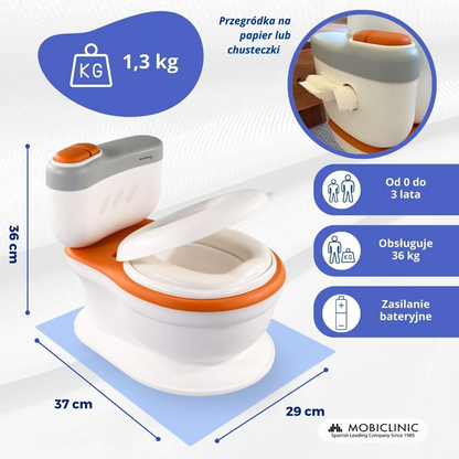 MOBICLINIC bili papírtartó rekesszel