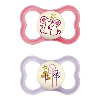 MAM AIR NIGHT soother x2
