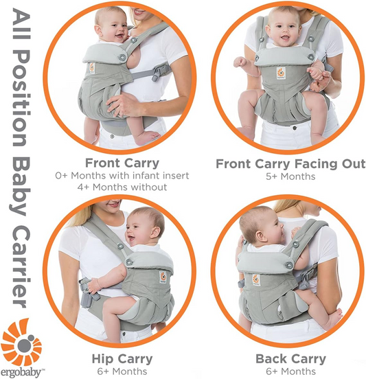 ERGOBABY OMNI 360 ergonomikus hordozó 3,2-20,4 kg