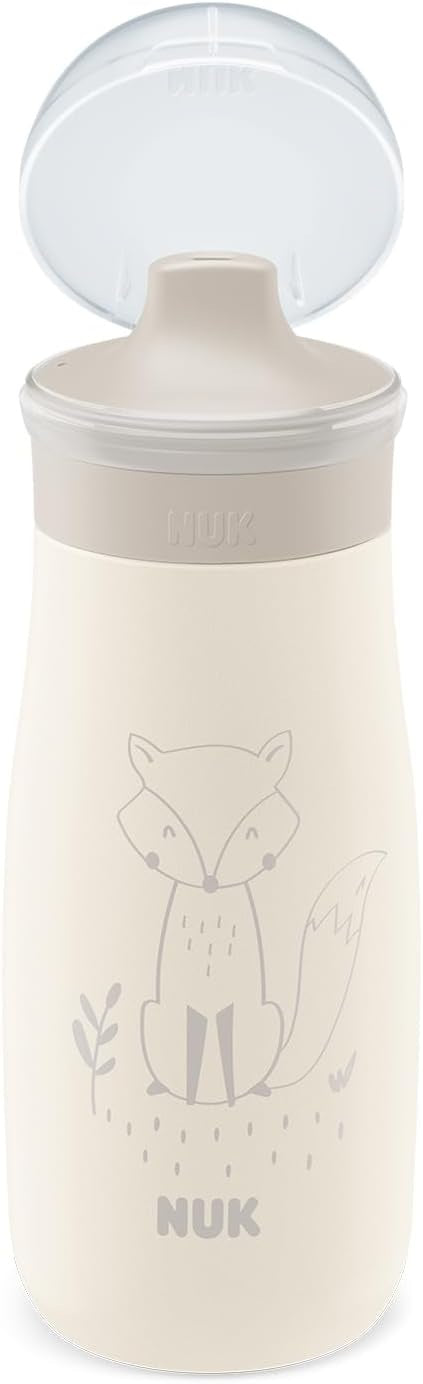 NUK Mini-Me Sip stalowa butelka z twardym ustnikiem 300 ml 9 m+ LIS