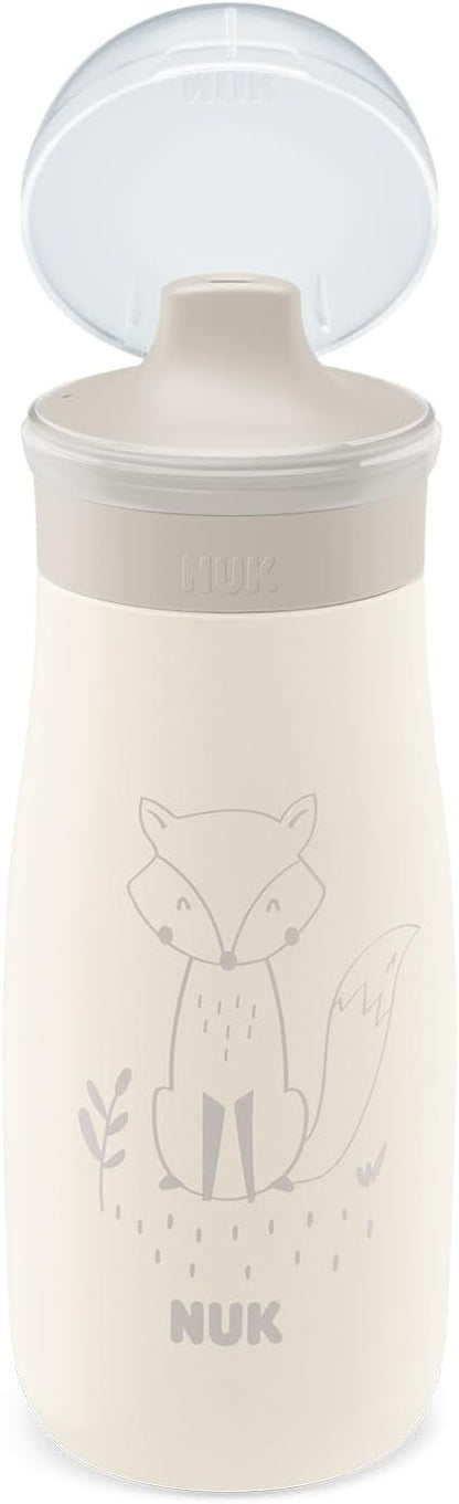 NUK Mini-Me Sip stalowa butelka z twardym ustnikiem 300 ml 9 m+ LIS
