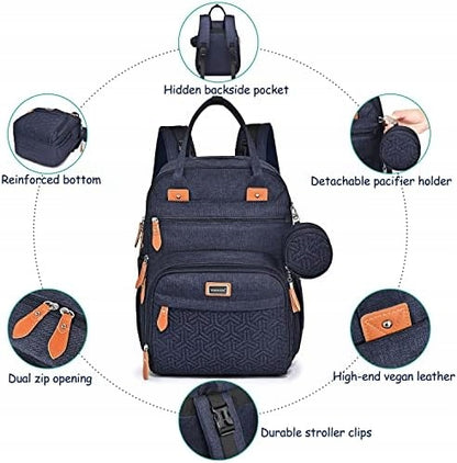 WELAVILA kinderwagen rugzak met accessoires