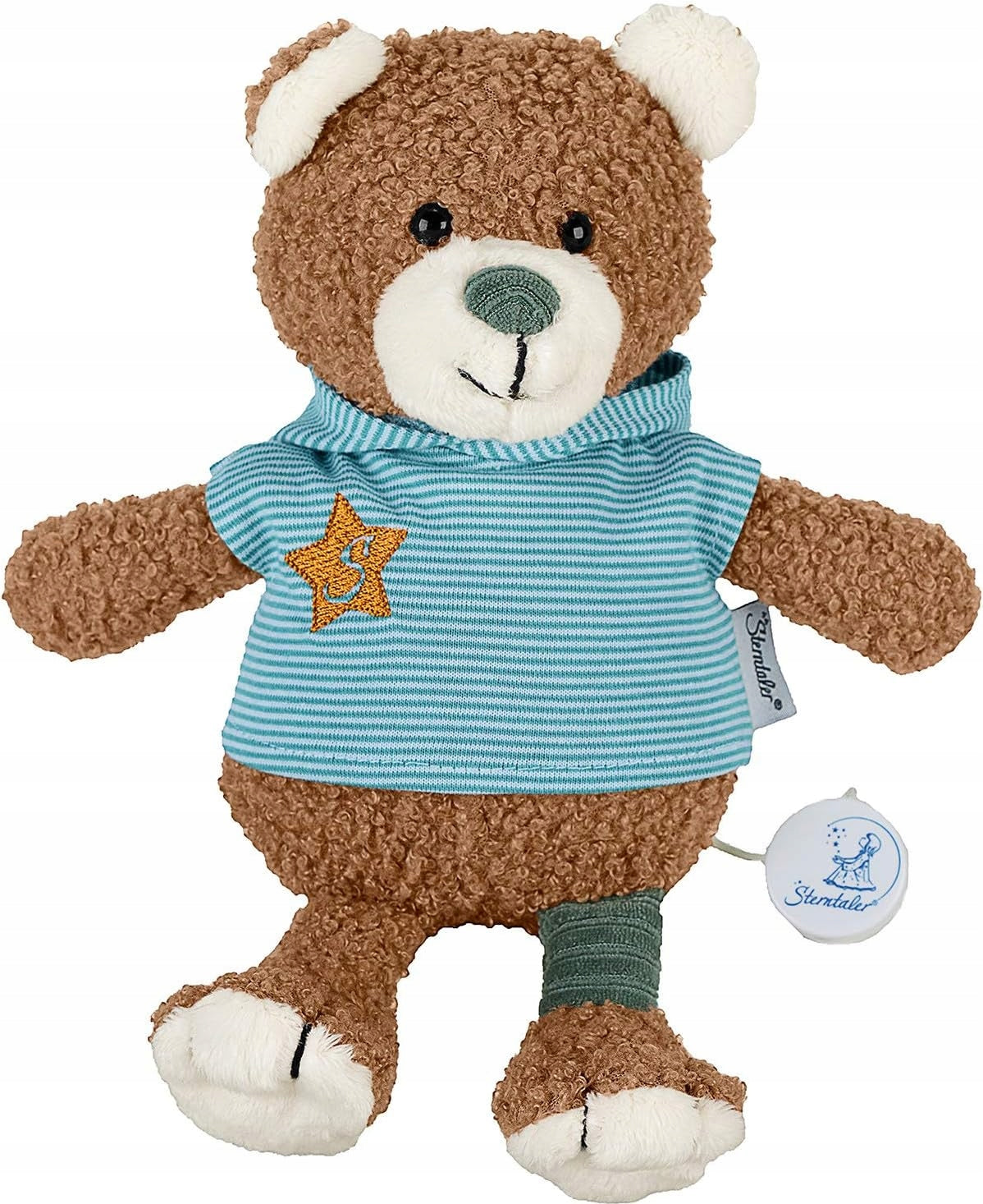 STERNTALER Ben maci zenélő plüss 18 cm