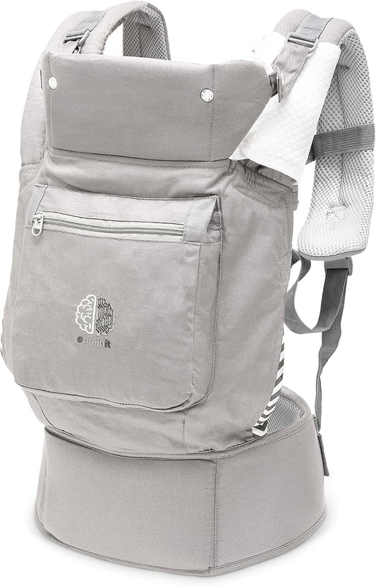 EBRAINIT ergonomikus hálós babahordozó 4 hónapos kortól 20 kg-ig