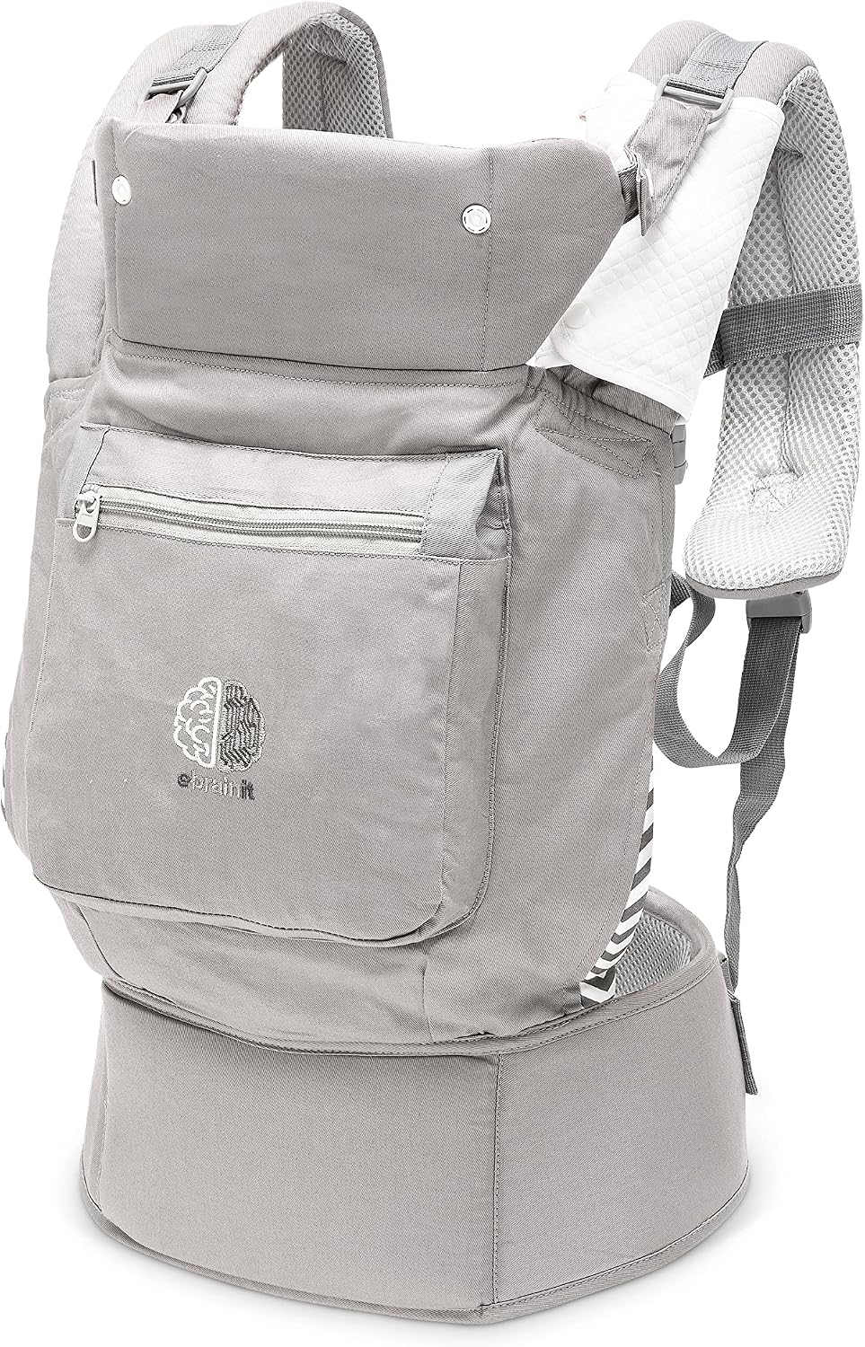 EBRAINIT ergonomikus hálós babahordozó 4 hónapos kortól 20 kg-ig