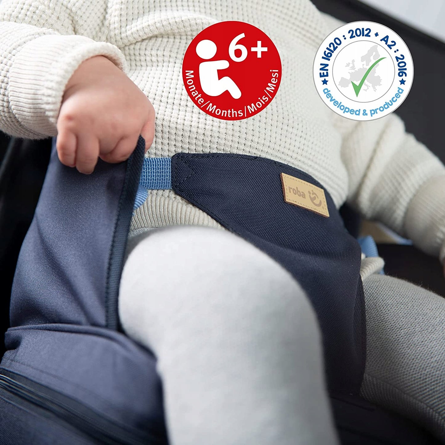 ROBA ROCK STAR BABY portable feeding chair