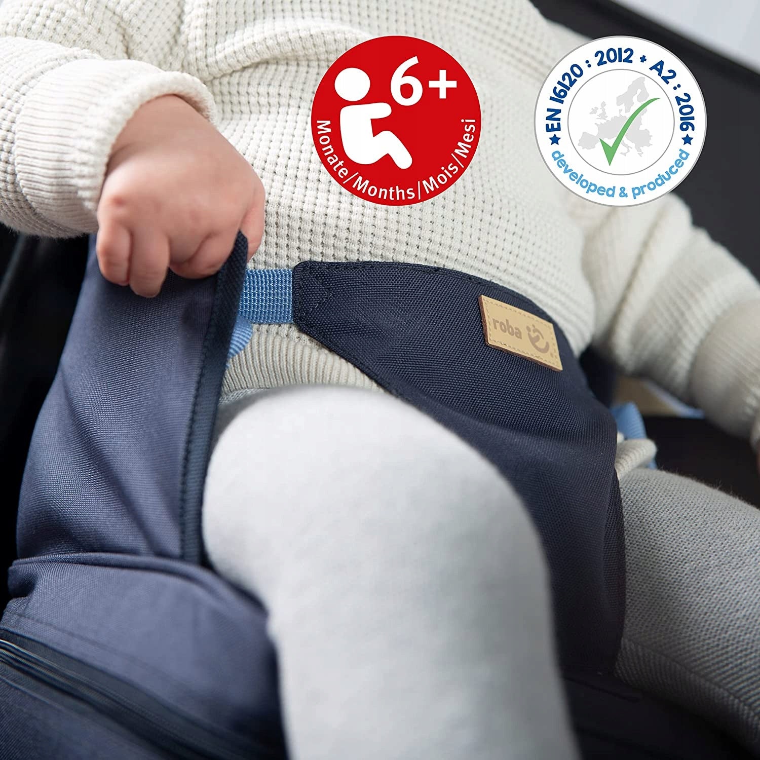 ROBA ROCK STAR BABY portable feeding chair
