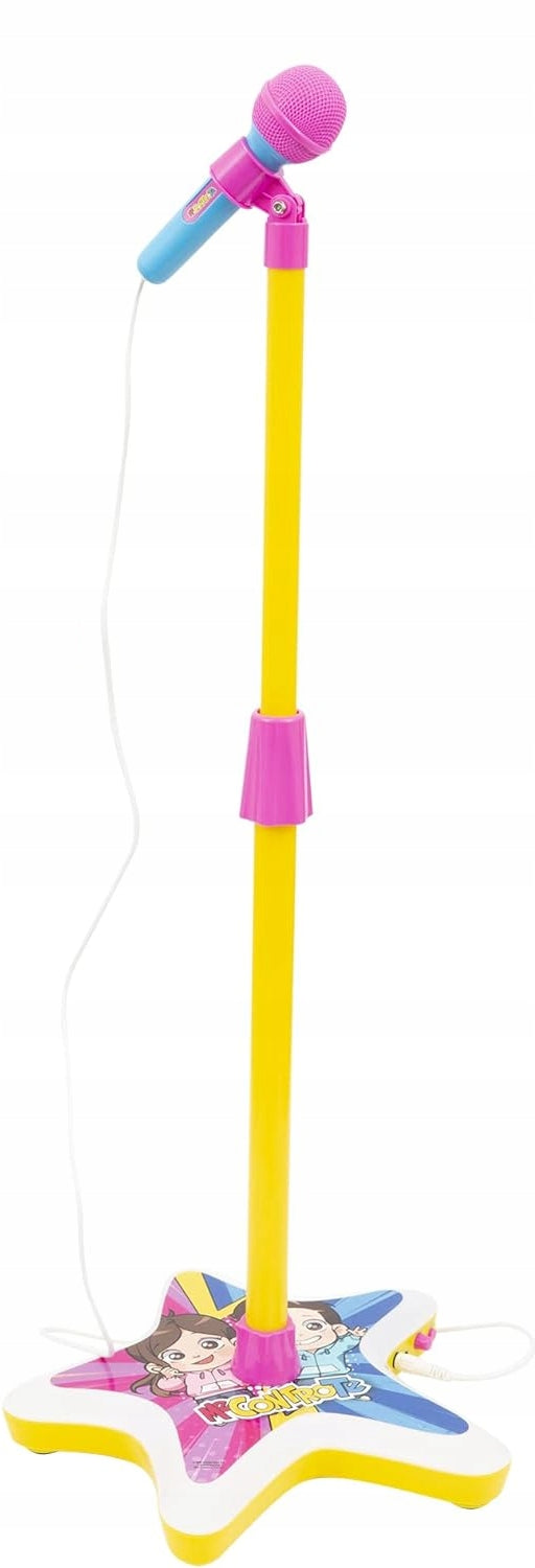 GIOCHI PREZIOSI Me Contro Te microfono e supporto 120 cm canzone LINGUA ITALIANA