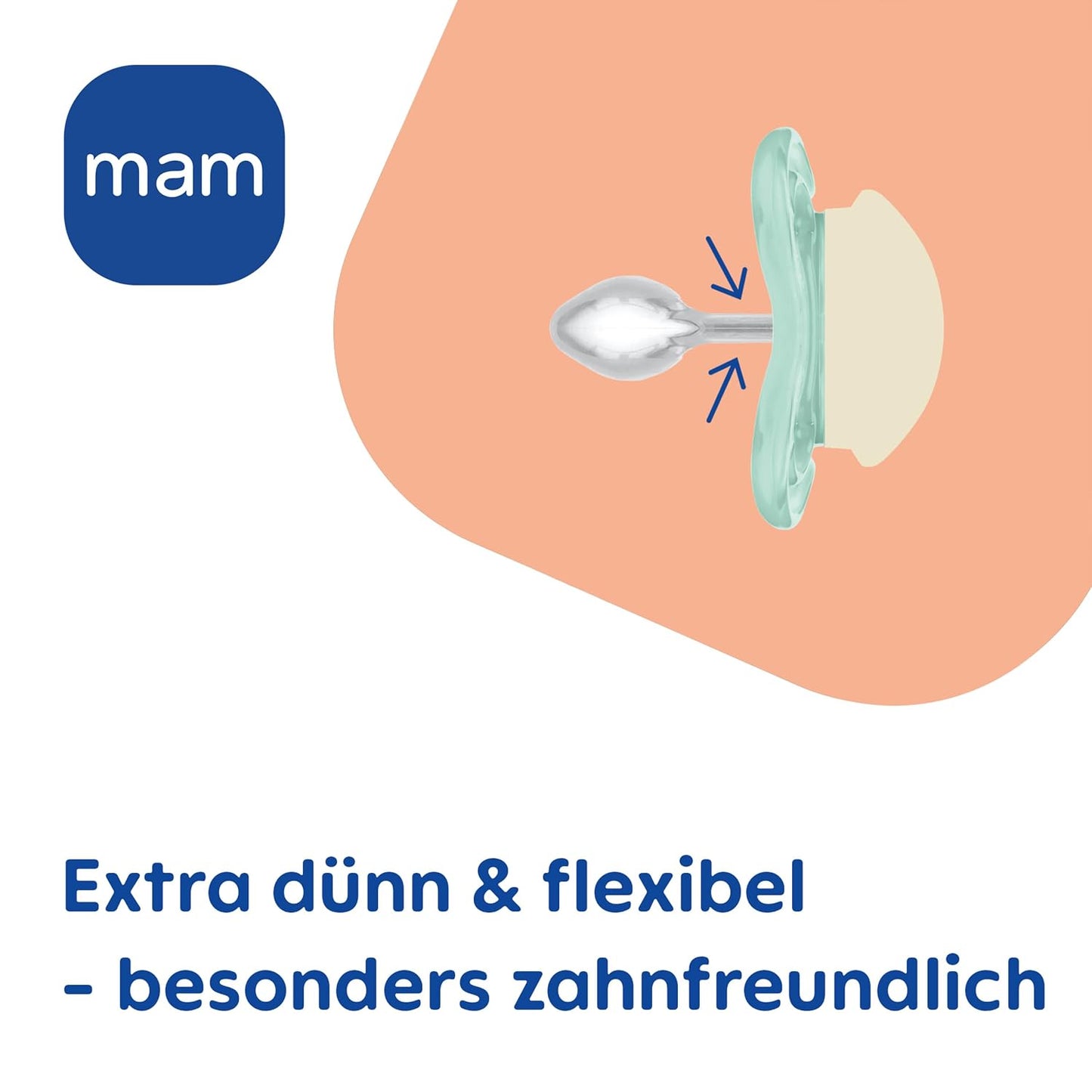MAM Perfect szilikon cumi 6–16 hó x2