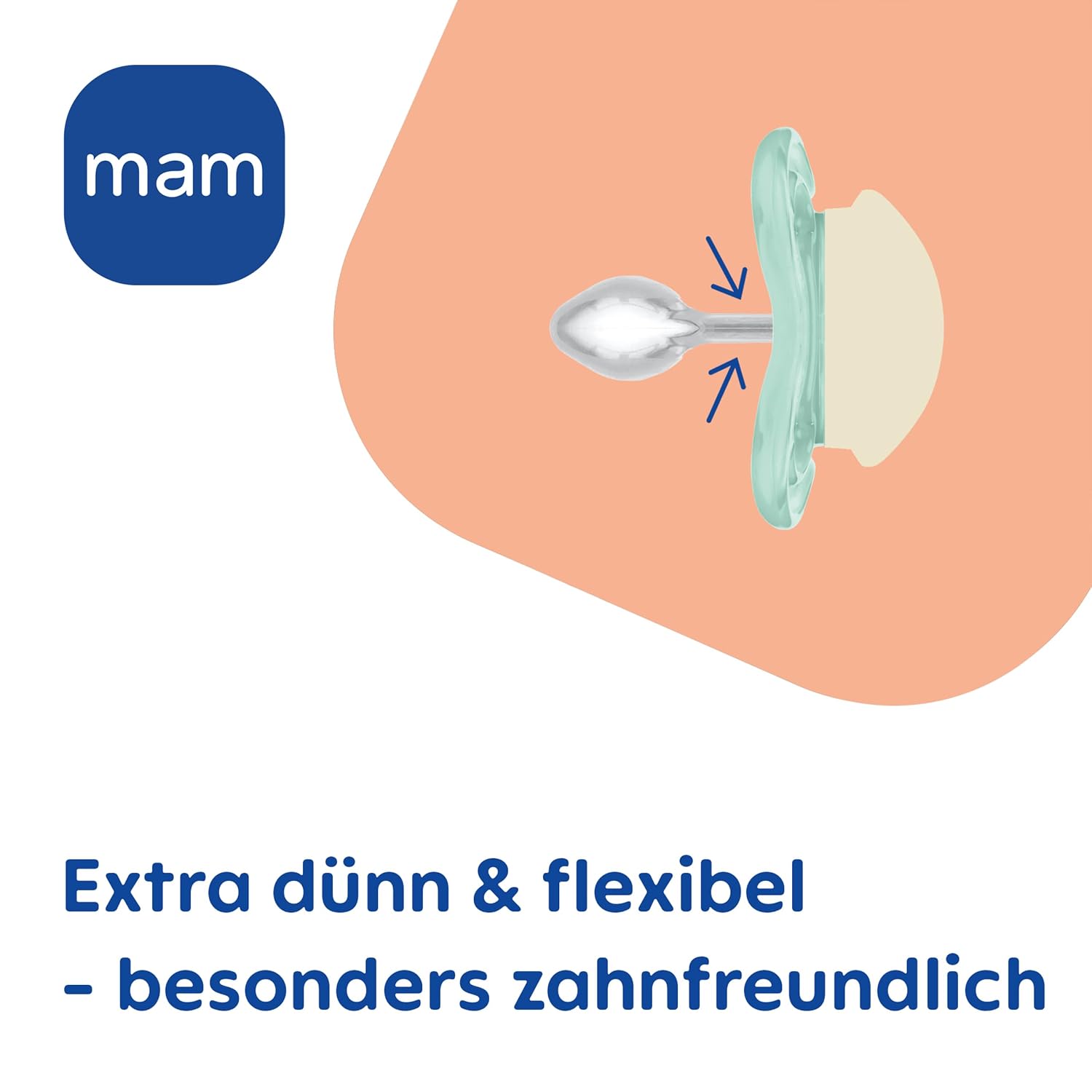 MAM Perfect szilikon cumi 6–16 hó x2