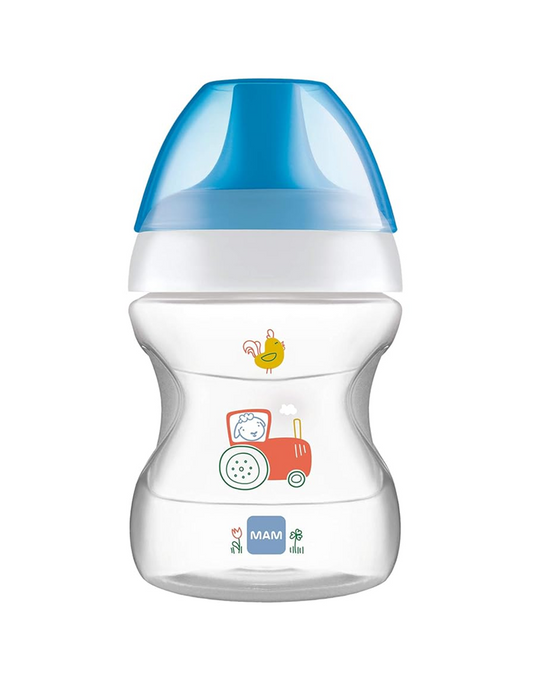 MAM Learn To Drink Cup csőrös itatópohár, szivárgásmentes, 190 ml, 6 hónap+