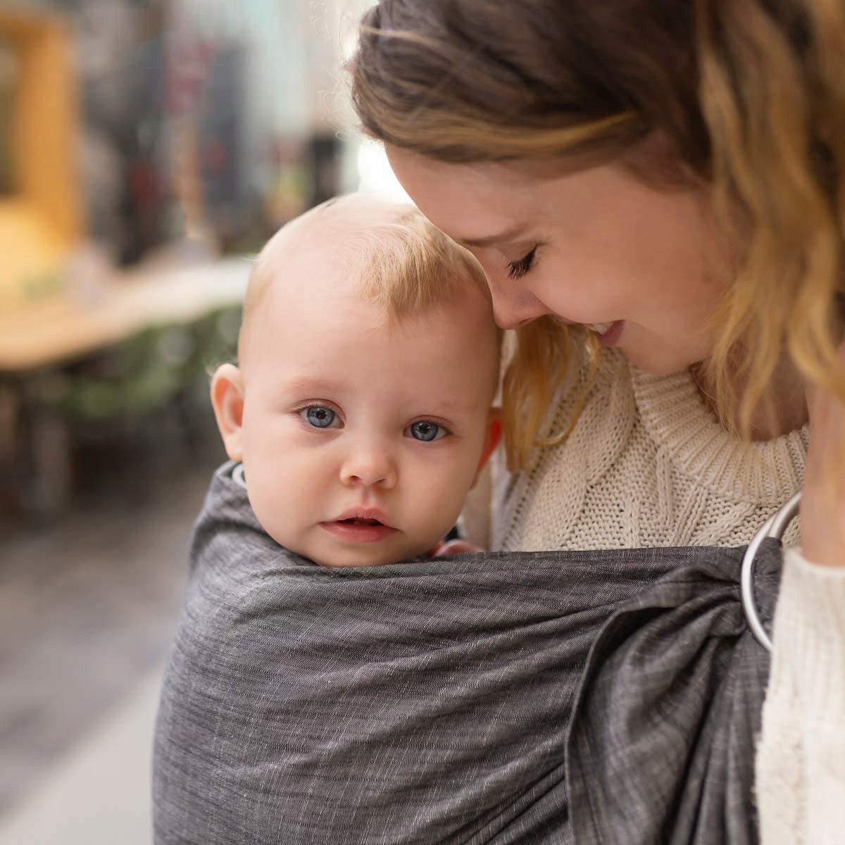 HOPEDIZ ring sling baby carrier