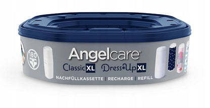 ANGELCARE Classic XL luieremmer voor gebruikte luiers + Dress Up navulling