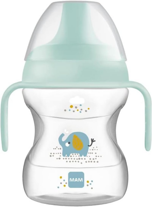 MAM Learn To Drink Cup csőrös itatópohár, szivárgásmentes, 190 ml, 6 hónap+