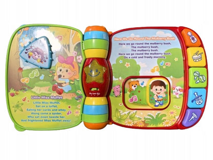 VTECH Rhymes Book ηλεκτρονικό εκπαιδευτικό βιβλίο ΑΓΓΛΙΚΑ