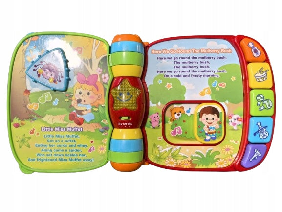 VTECH Rhymes Book elektronikus oktatókönyv ANGOL NYELV