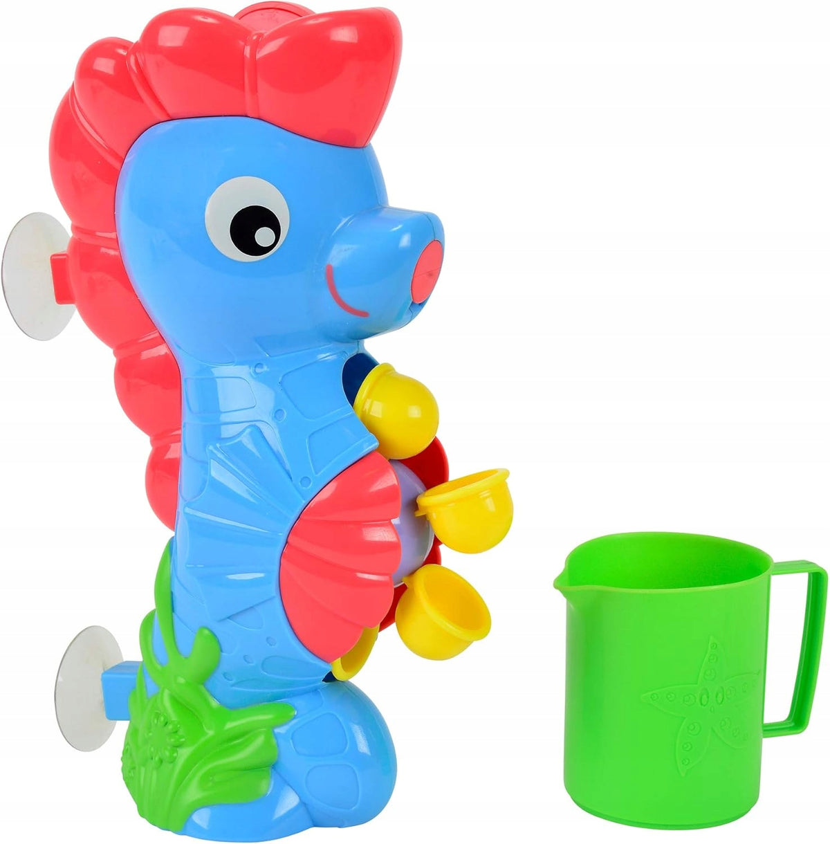 SIMBA ABC cavalluccio marino con ruota ad acqua e ventose + tazza 26 cm