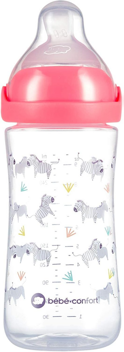 BEBE CONFORT Emotion Physio cumisüveg 270 ml 0–12 hónap cumi M
