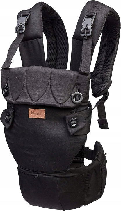 BEABA NAJELL Active Mesh marsupio ergonomico con cintura ventrale