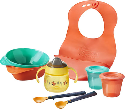 TOMMEE TIPPEE σετ πιάτων και αξεσουάρ 8 τεμ.