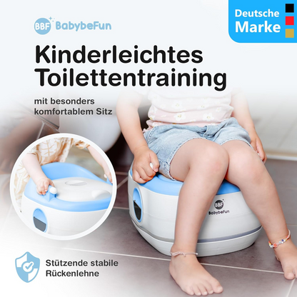 BABYBEFUN 3 az 1-ben bili, WC-szűkítő és fellépő