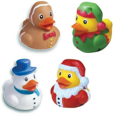 PLAYWRITE anatre di gomma da bagno 5 cm 4 pezzi