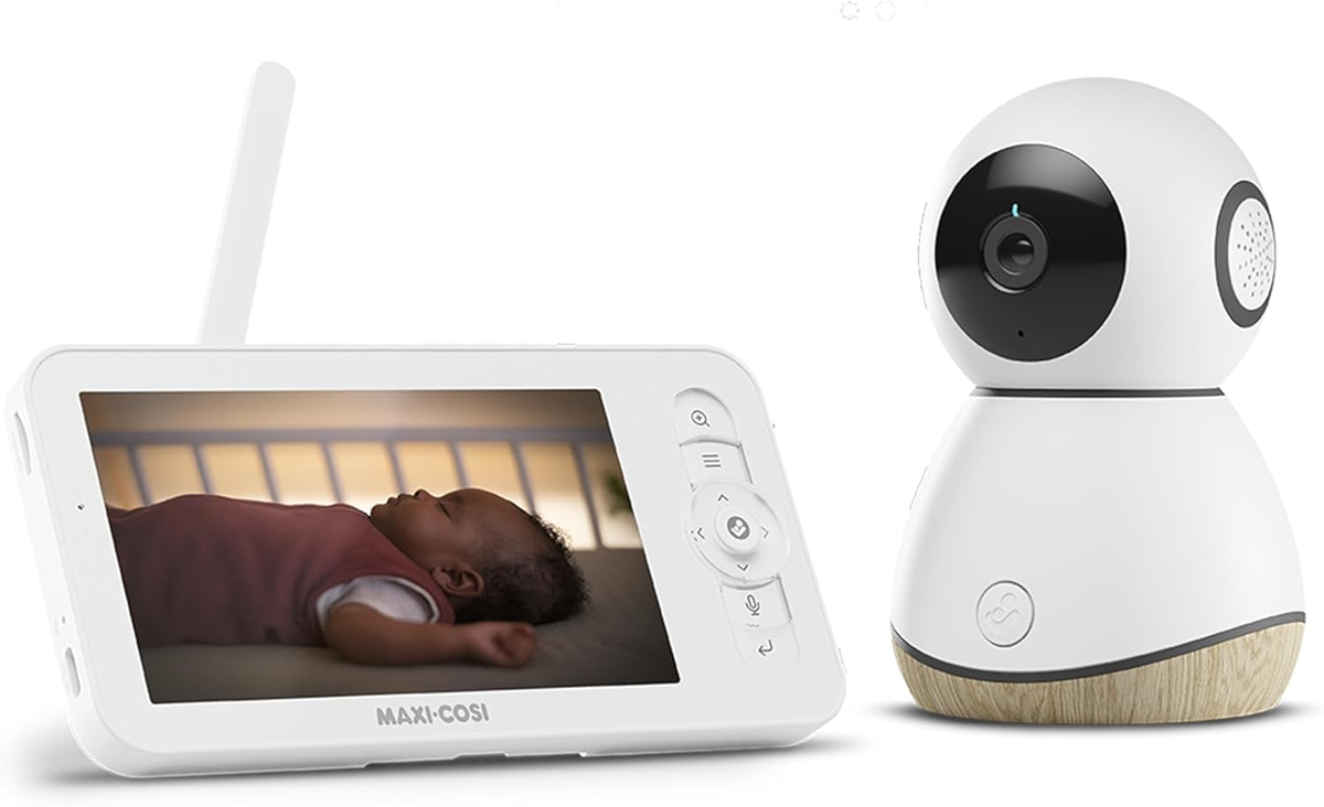 MAXI-COSI See Pro távirányítós elektronikus bébiőr 5" Ultra HD + alkalmazás