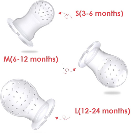 NORDHAIN Ferdi fruit feeder pacifier x2