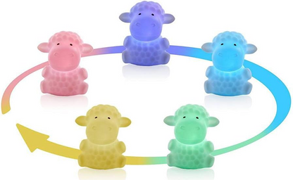 MINILAND Night Sheep LED éjjeli lámpa 5 színben 12,5 cm