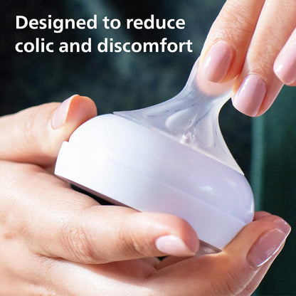 PHILIPS AVENT Natural RESPONSE smoczki do butelek 0msc x2