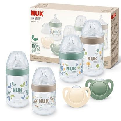 NUK for Nature Perfect Start cumisüveg- és cumikészlet 0–6 hónap – kép 1