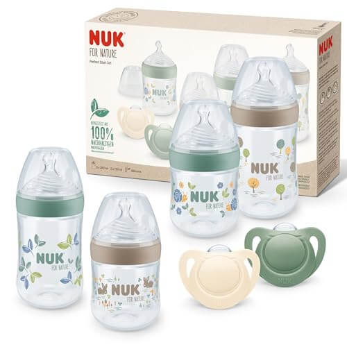 NUK for Nature Perfect Start cumisüveg- és cumikészlet 0–6 hónap – kép 1