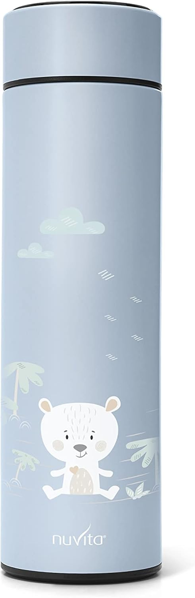NUVITA thermos per bevande calde e fredde 500 ml con termometro digitale LED