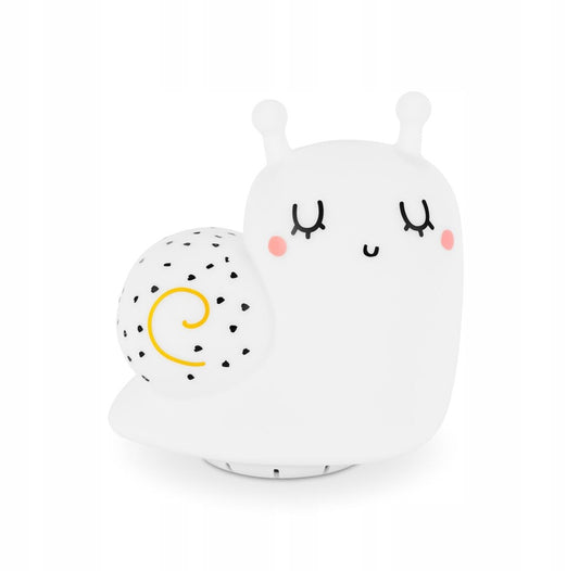 MINILAND Cosy Dreamer silikonová noční lampička ŠNEK 12,3 x 12,3 cm