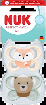 NUK Perfect Match Air Schnuller 0–2 Mon.