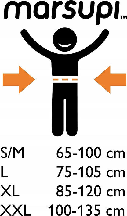 MARSUPI 2.0 ergonomikus babahordozó S/M 3,5 - 15 kg