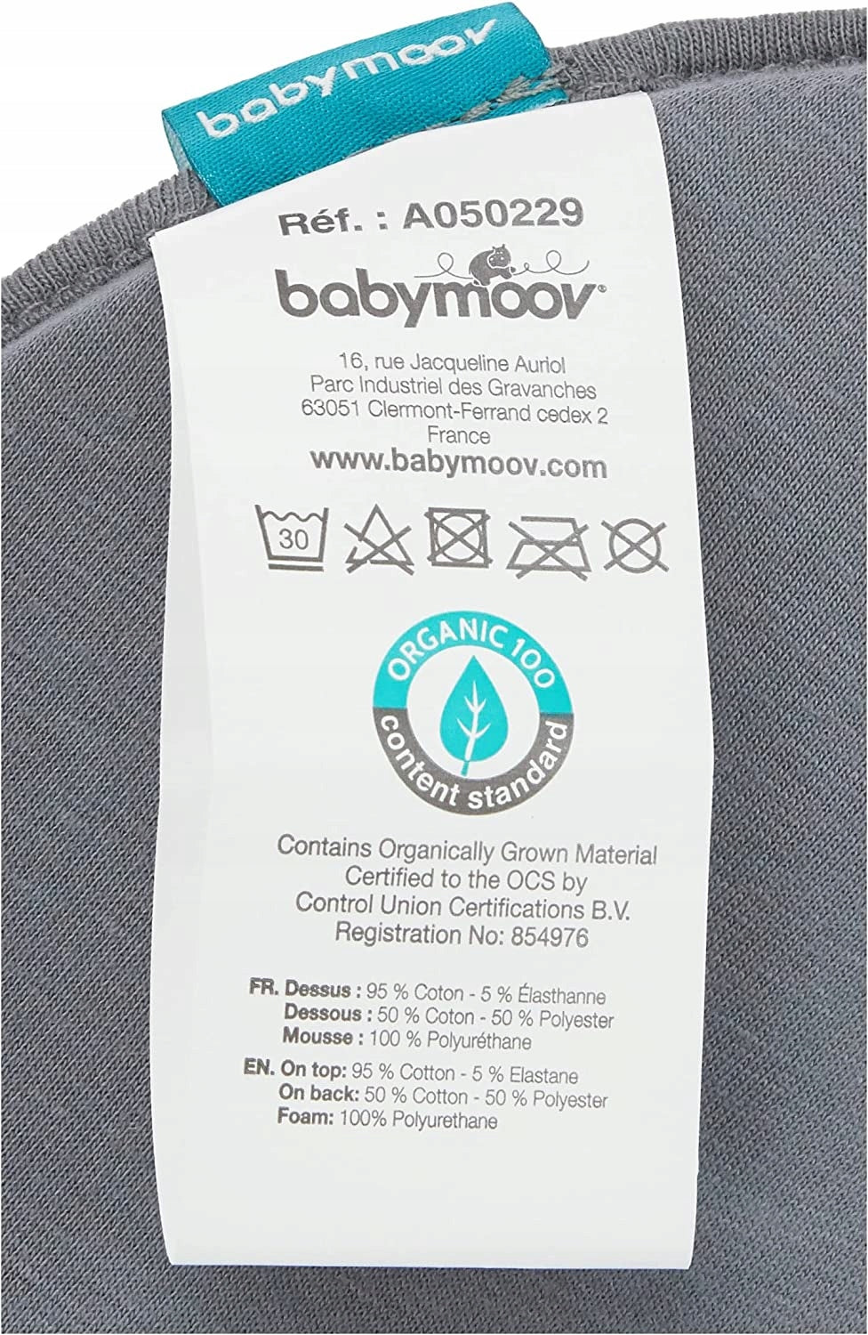 BABYMOOV Lovenest organic baby pillow 0+