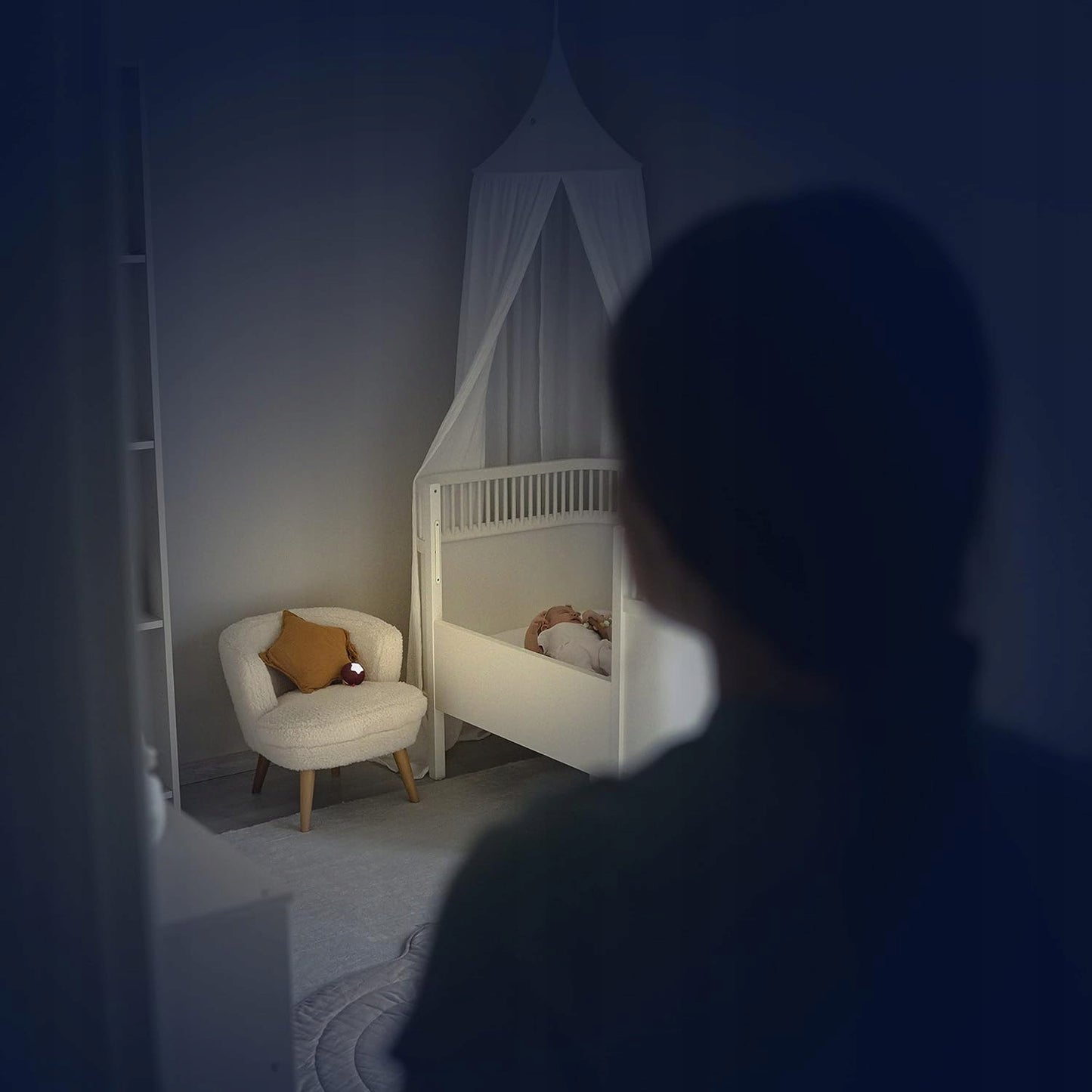 PABOBO Little Moon przenośna lampka nocna LED 6,5 cm