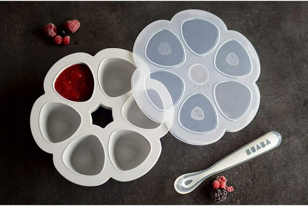 BEABA moule alimentaire en silicone 6x 150ml