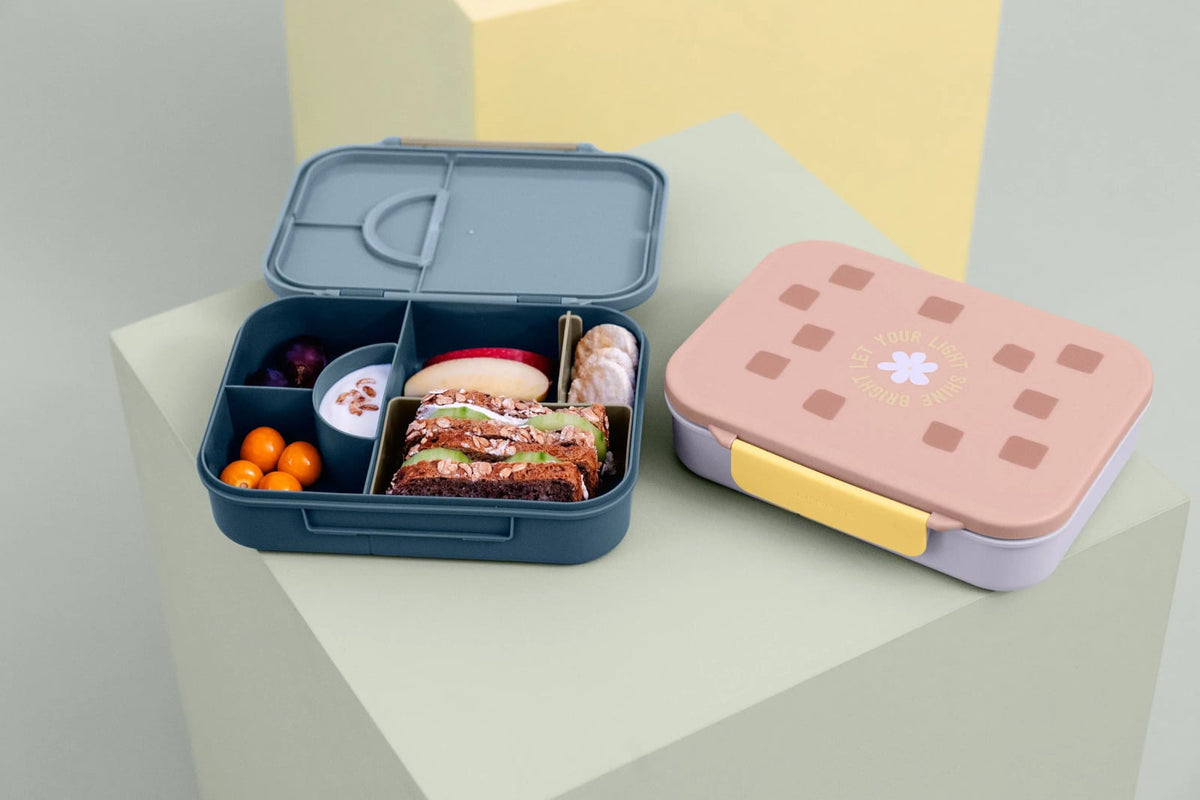 Lässig Pattern Party Bento Blue Green uzsonnásdoboz