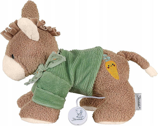 STERNTALER Emmilius szamár, zenélő plüssjáték, 20 cm „O