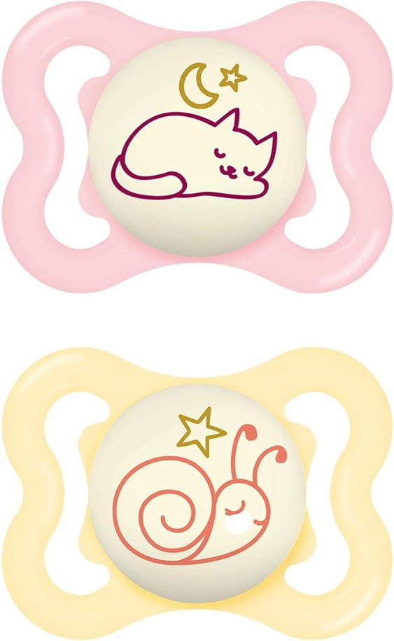 MAM SUPREME NIGHT silicone pacifier 0–6 months