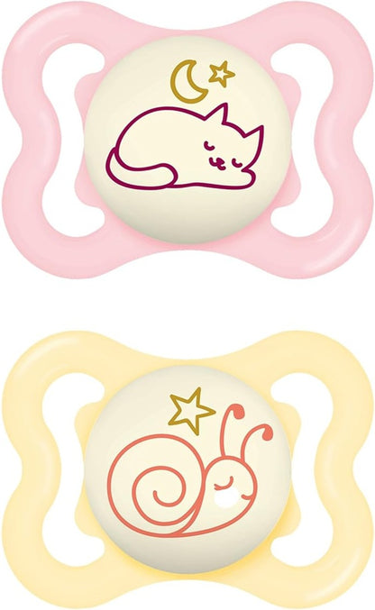 MAM SUPREME NIGHT silicone pacifier 0–6 months