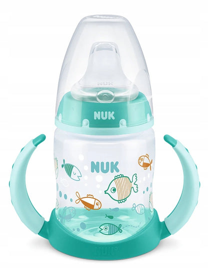 NUK Learner Cup CSŐRÖS POHÁR hőmérsékletjelzővel 150 ml 6 hó+