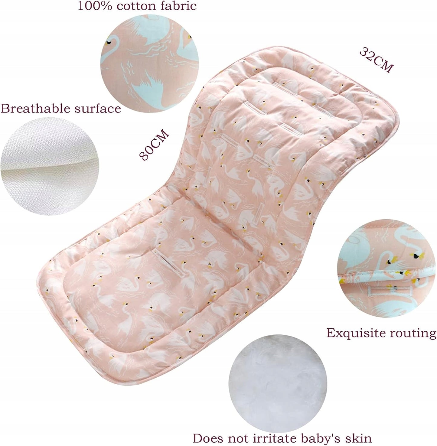 MIRACLE BABY universal stroller liner