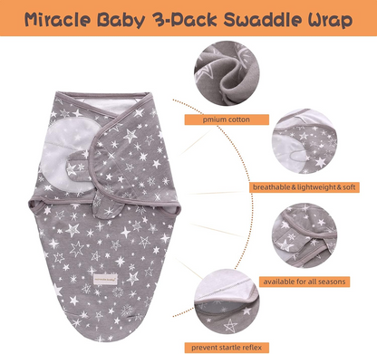 MIRACLE BABY swaddle, sleeping bag