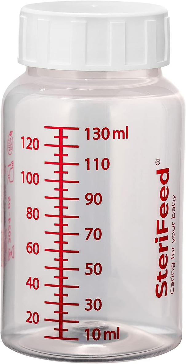 STERIFEED recipiente para leche materna biberón 130 ml 1 unidad