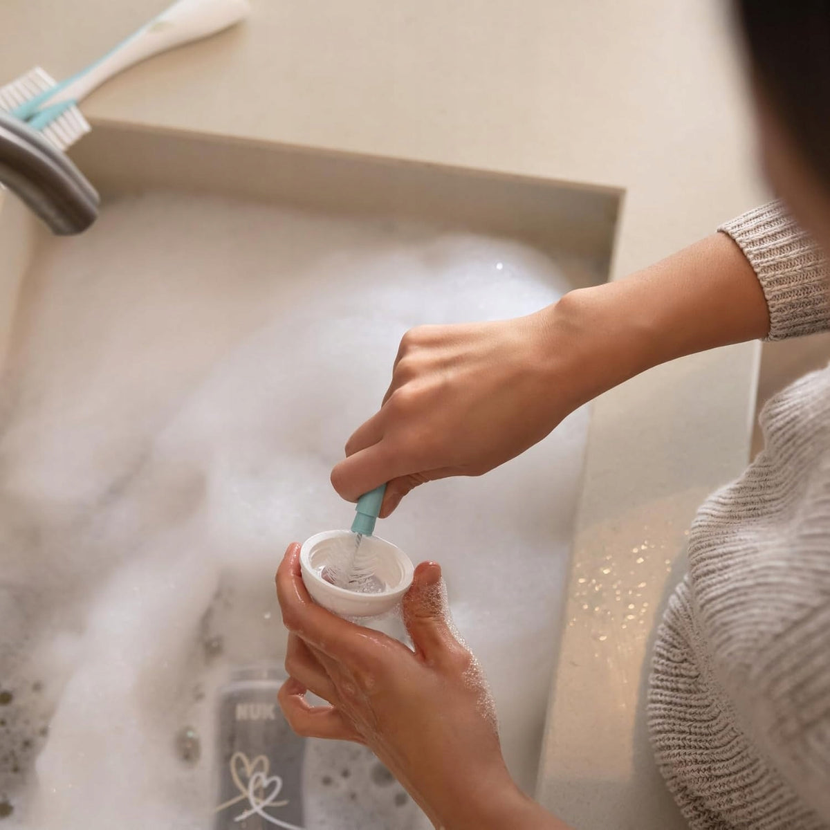 NUK 2in1 Bottle and teat cleaning brush