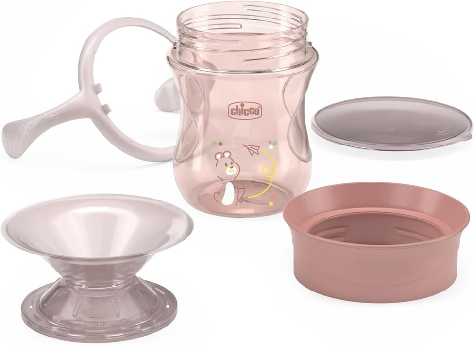 CHICCO Perfect Cup 360-degree spout sippy cup, 200 ml, 12+ months