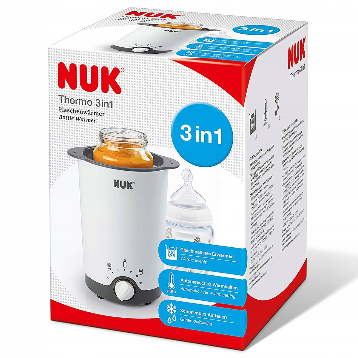 NUK Thermo 3 в 1 подгряващ уред за бутилки и бурканчета1 "N